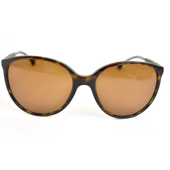 CHANEL "Bijou Cat Eye": Tortoise Brown & "CC" Logo, Polarized Sunglasses (yu) - Picture 4 of 7